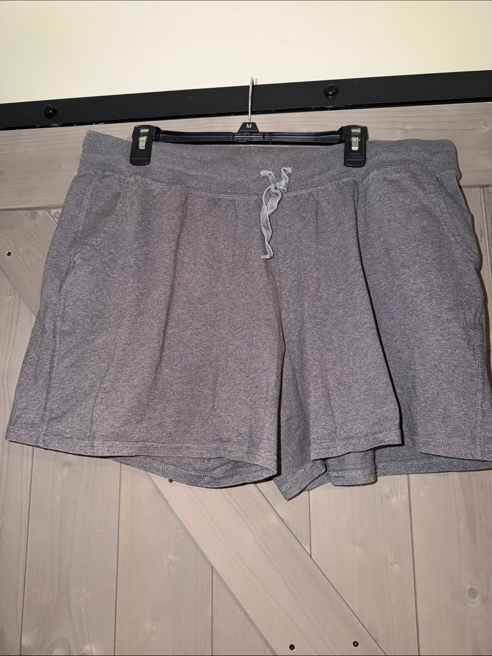 Hanes Gray Women’s Athletic Drawstring Shorts